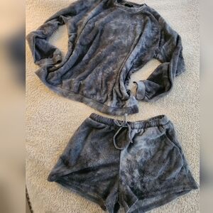 Storia Lounge Set in Grayish/blue